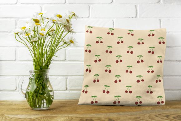Cherry Fruits on Pastel Background: A Summer Essential