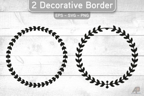 Decorative Circle Border Vector Set: A Creative Tool for Designers and Entrepreneurs