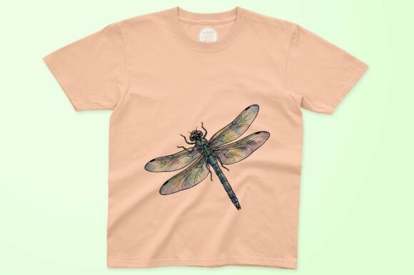 Dragonfly Watercolor Art