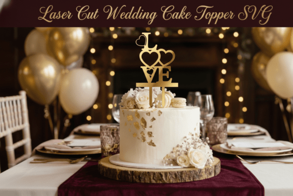 Enhancing Your Craft Projects with Laser Cut Wedding Cake Topper SVG