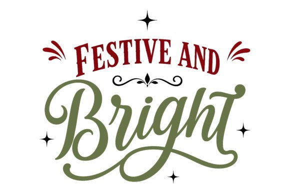 Festive and Bright Christmas SVG: A Versatile Design for Holiday Creations