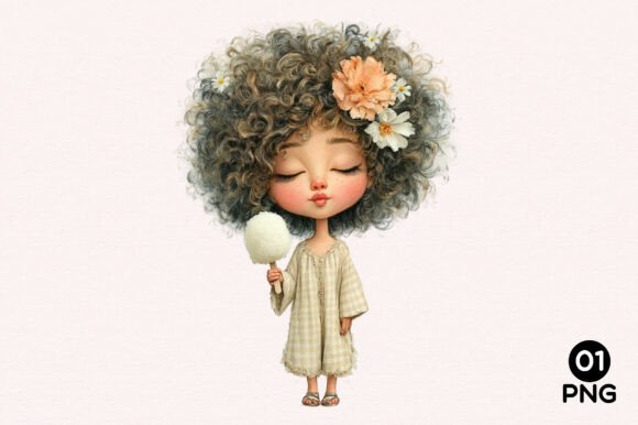 Free Little Summer Girl PNG Clipart: A Versatile Tool for Creative Projects