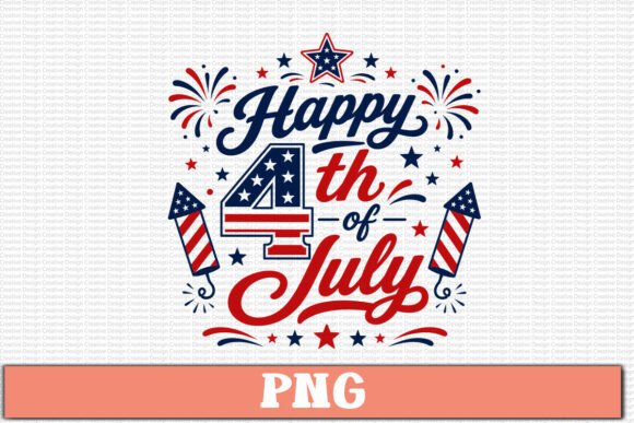 Happy 4th of July PNG Free PNG: A Versatile Resource for Creative Projects