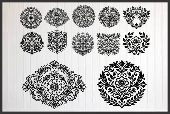 Luxury Floral Ornament