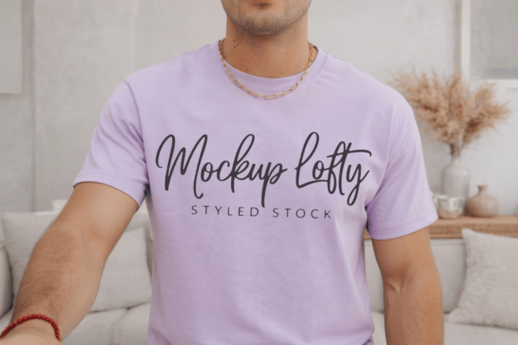 Mastering Visual Design with the Comfort Colors C1717 Orchid Shirt Mockup