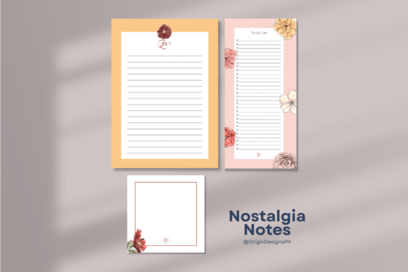 Notepad Bundle - Nostalgia Notes