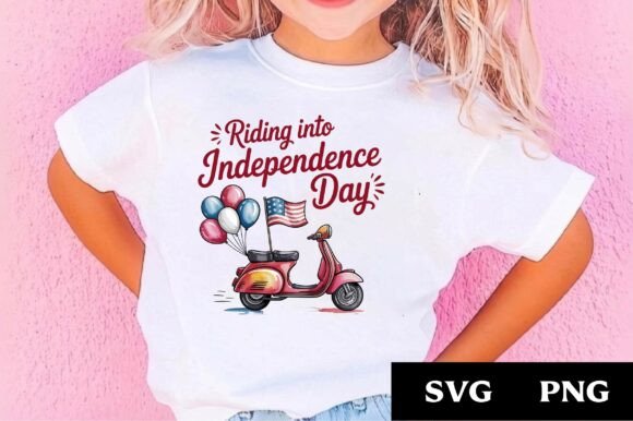 Riding into Independence Day SVG: A Patriotic Design for a New Era of Celebrations